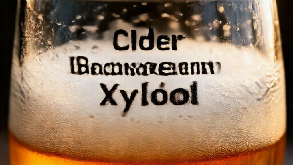 Crossover Cider Backsweetening With Xylitol