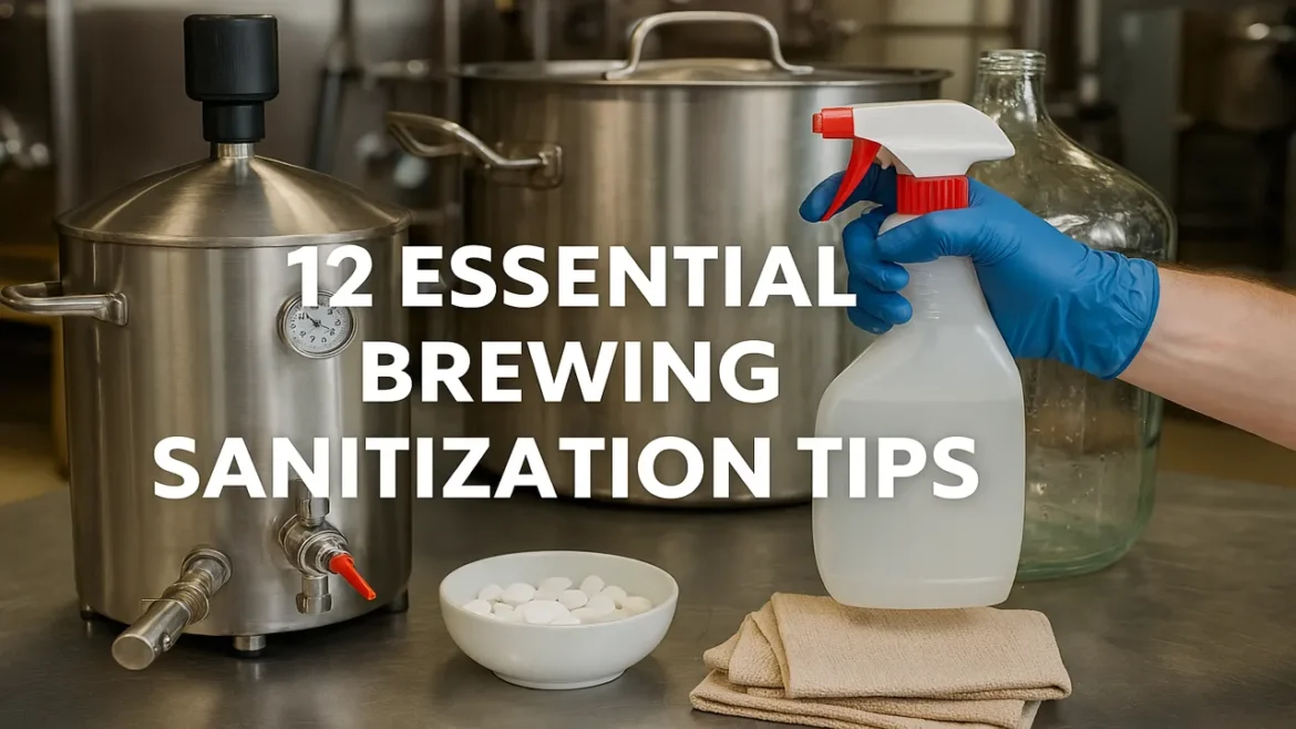 12 Essential Brewing Sanitization Tips