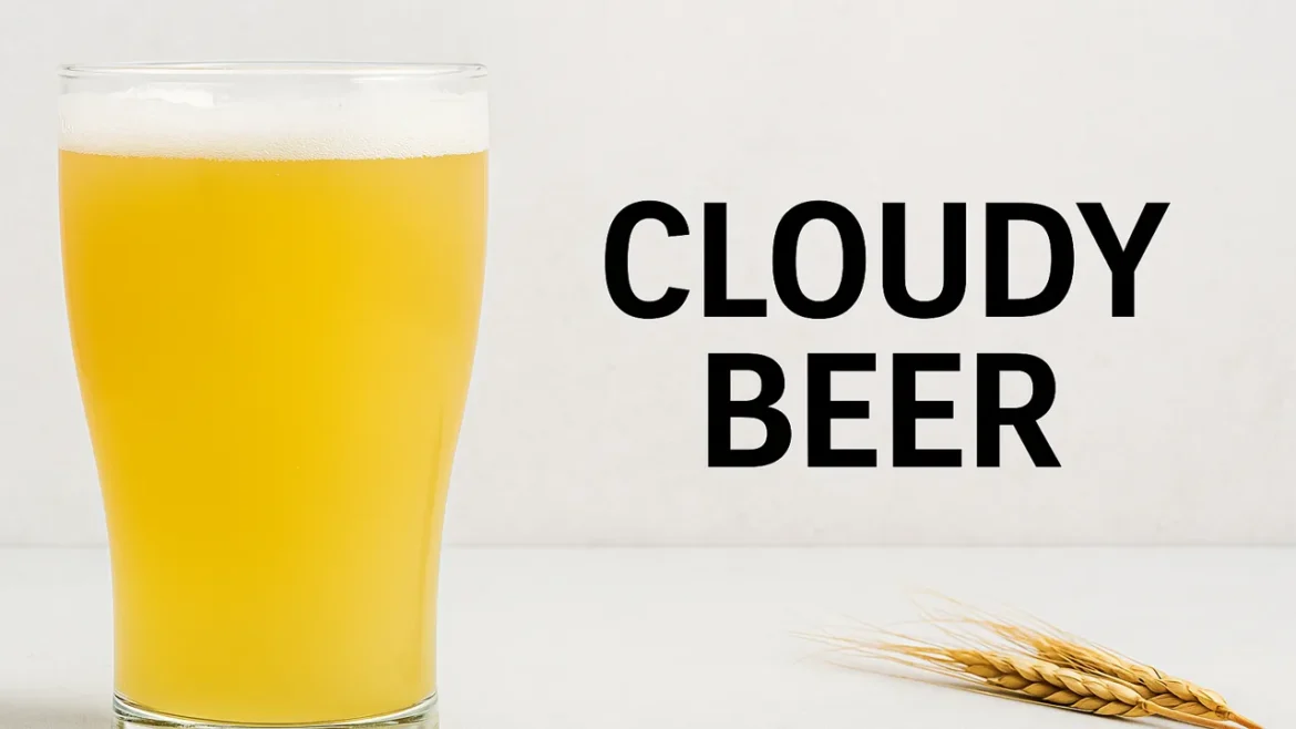 Cloudy Beer