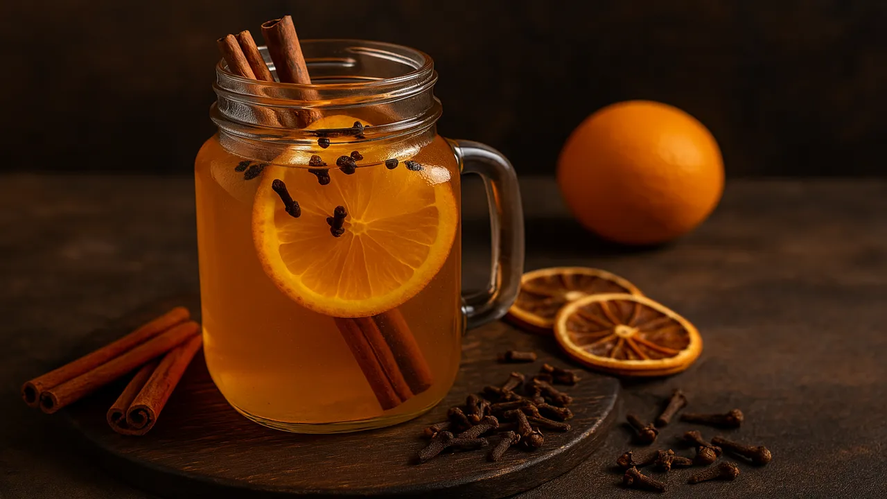 Spiced Mead Cinnamon Clove Orange