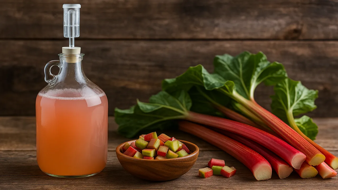 Rhubarb Wine