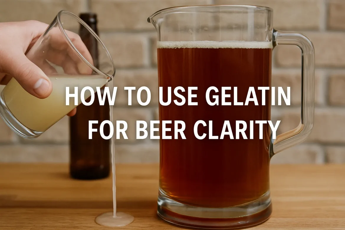 how-to-use-gelatin-for-beer-clarity Gelatin for Beer Clarity