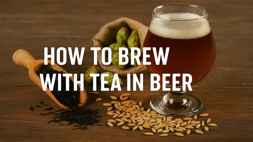 Brewing with Tea in Beer