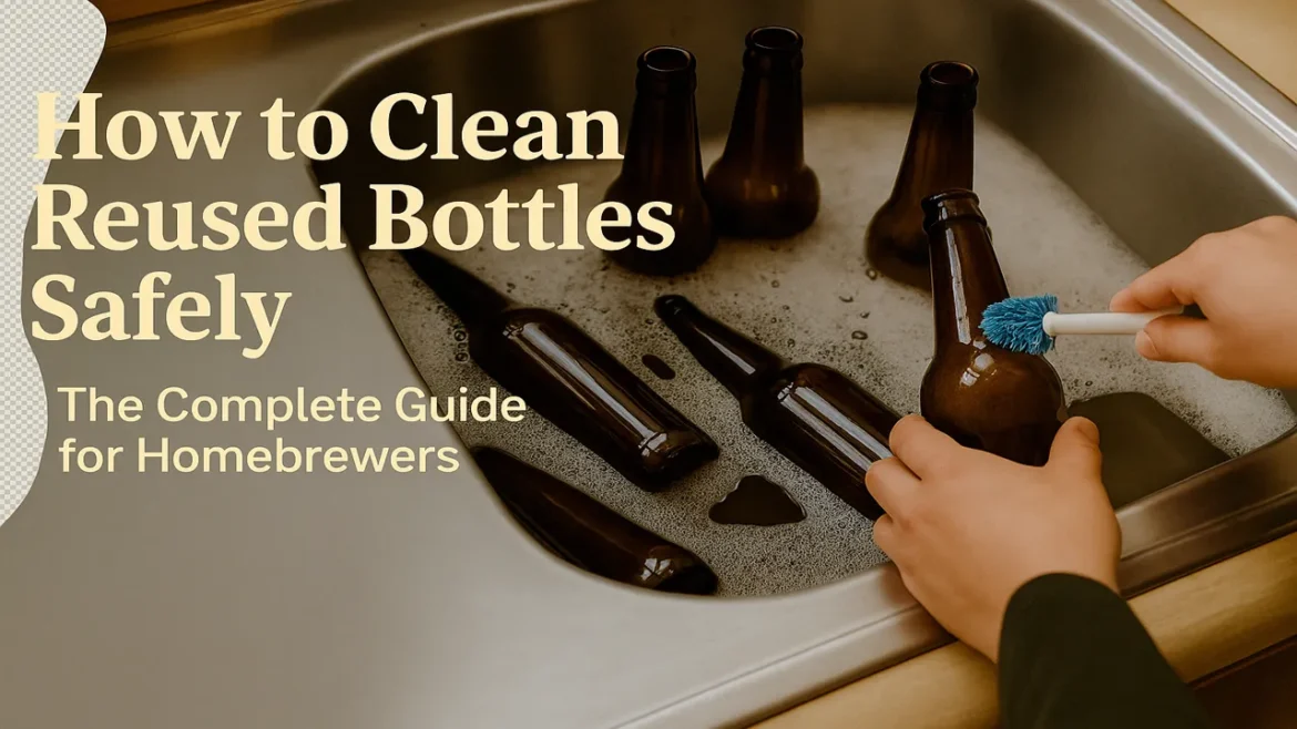 clean reused bottles