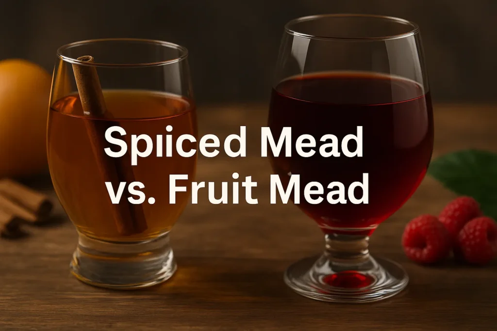 Spiced Mead vs Fruit Mead