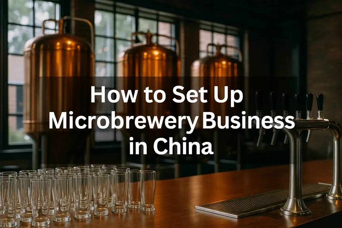 Microbrewery in China