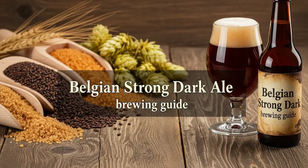 Belgian Strong Dark Ale Brewing Guide