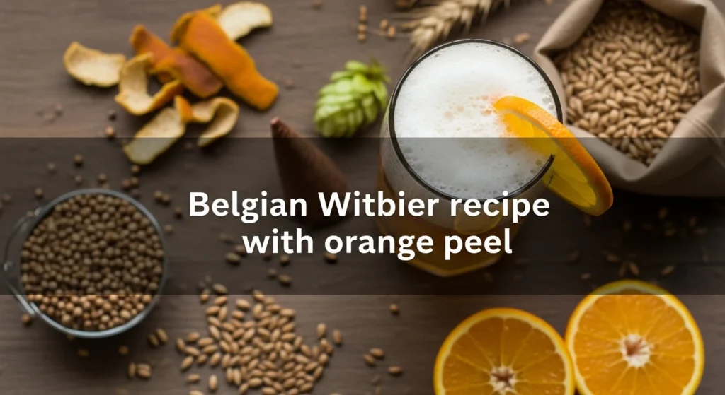 Belgian Witbier Recipe with Orange Peel