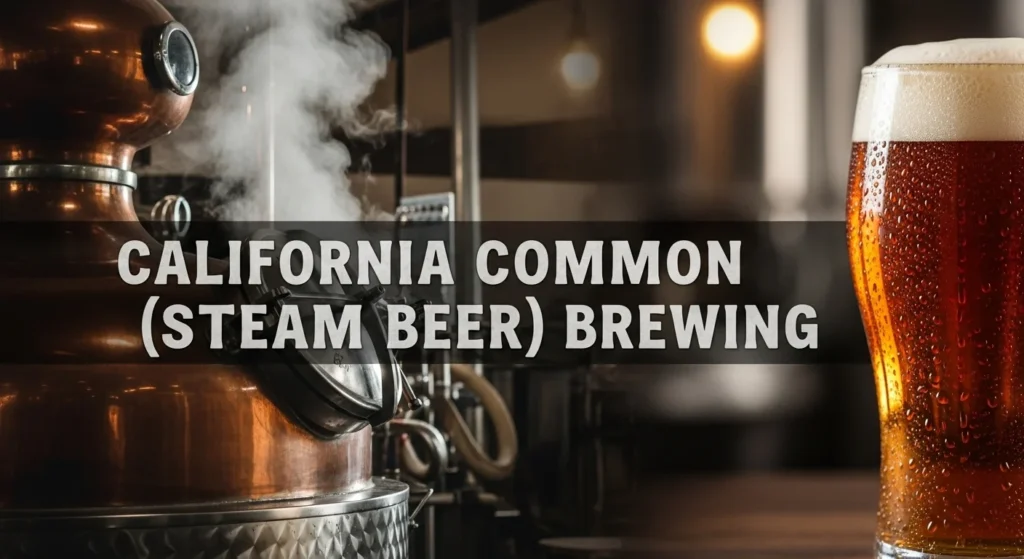 California Common Steam Beer Brewing