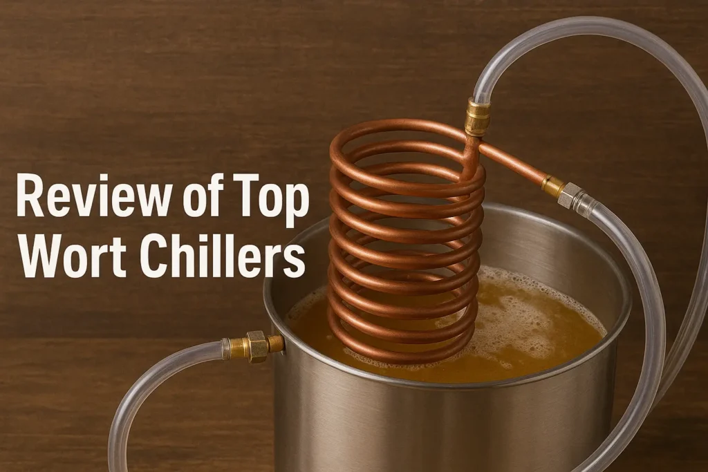 Review of Top Wort Chillers