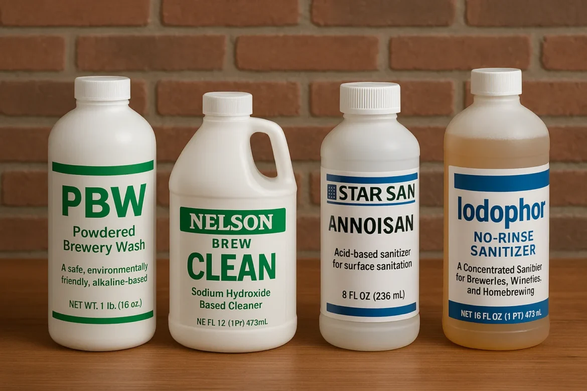 Homebrew Cleaning Chemicals