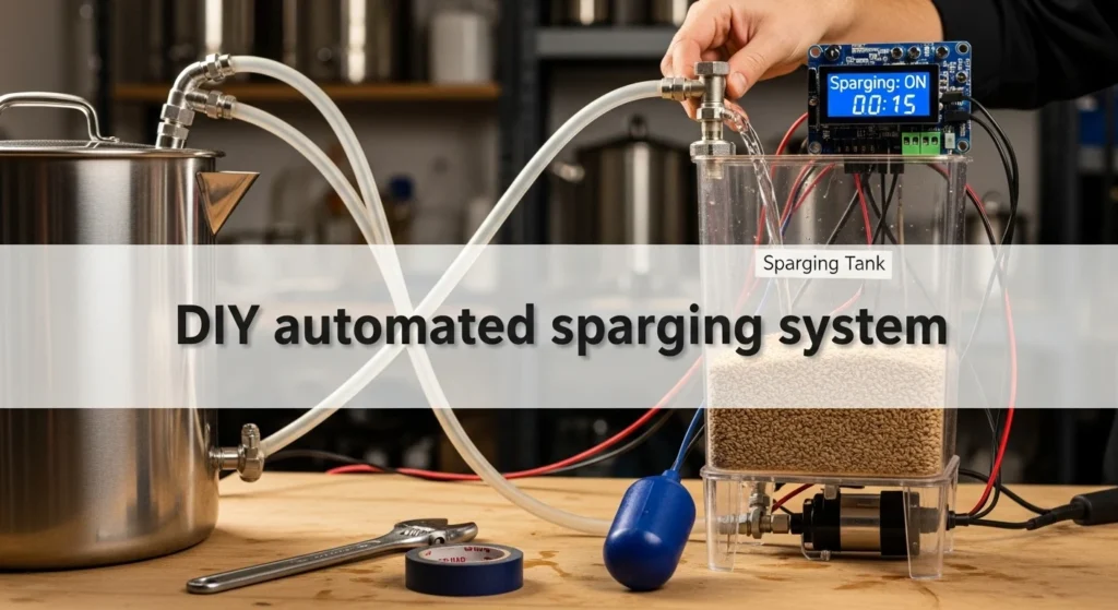 Building Your Own DIY Automated Sparging System