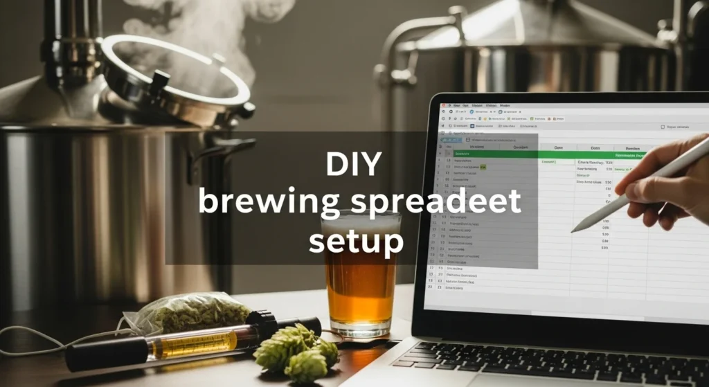 DIY Brewing Spreadsheet Setup