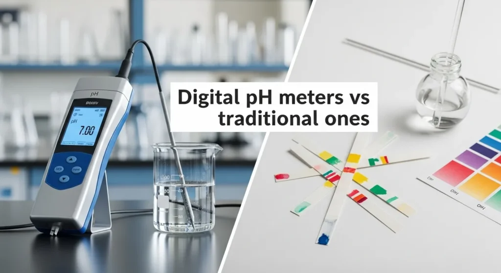 Digital pH meters vs traditional ones