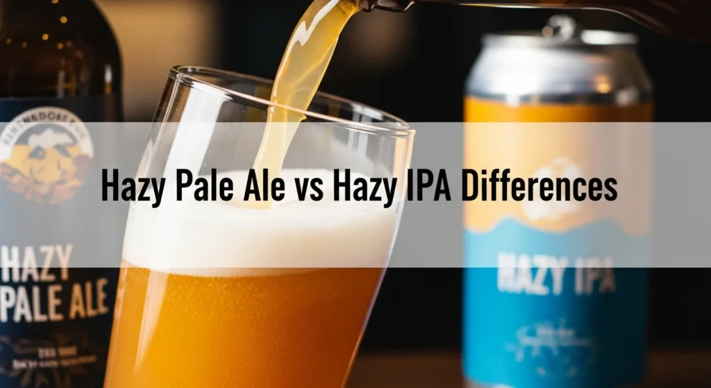 Hazy Pale Ale vs Hazy IPA Differences