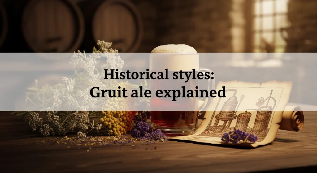 Historical Styles Gruit Ale Explained