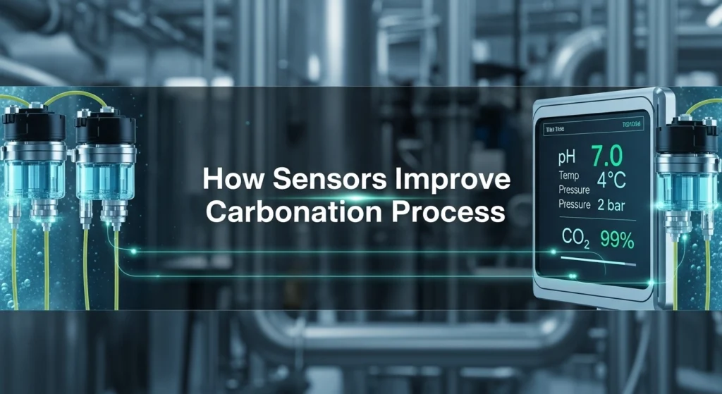 How sensors improve carbonation process