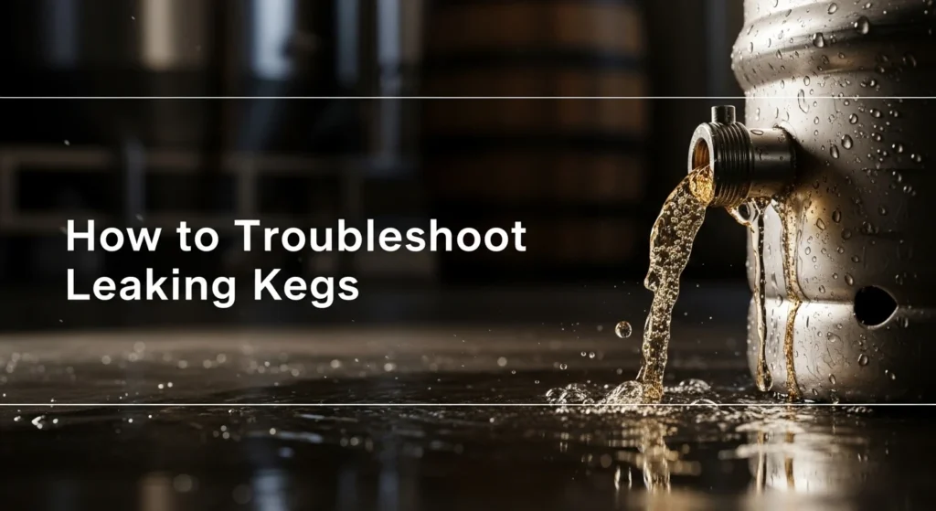 How to Troubleshoot Leaking Kegs