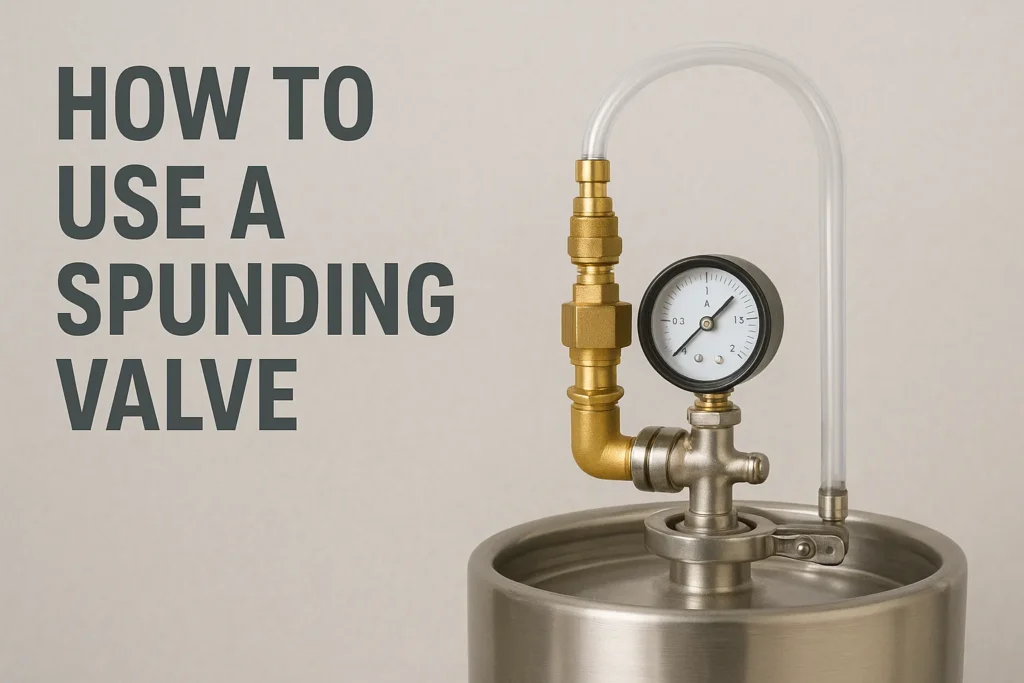 How to use a spunding valve
