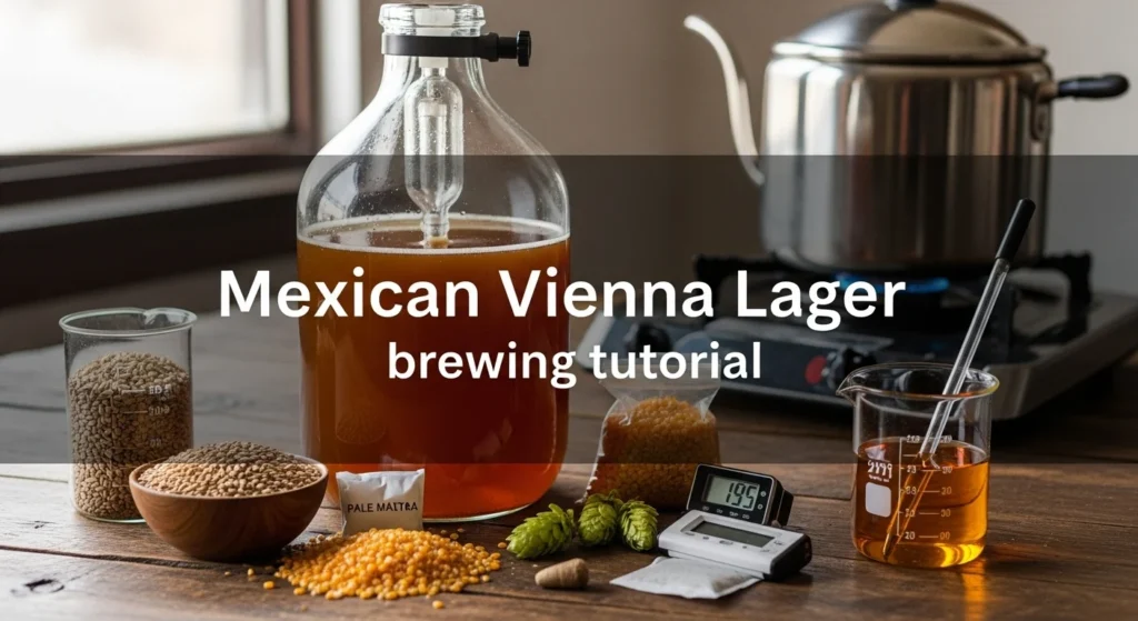 Mexican Vienna Lager Brewing Tutorial