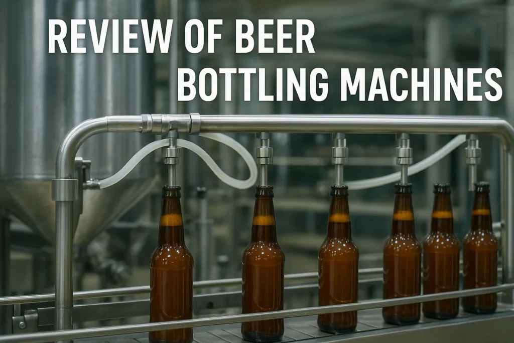 Review of beer bottling machines