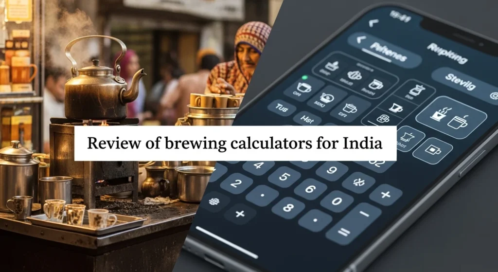 Review of brewing calculators for India