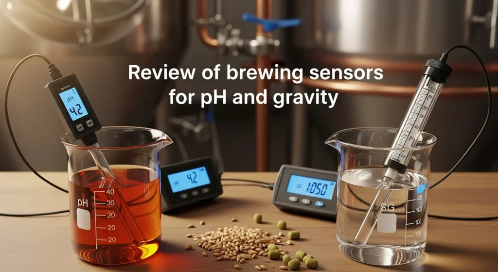 Review of Brewing Sensors for pH and Gravity