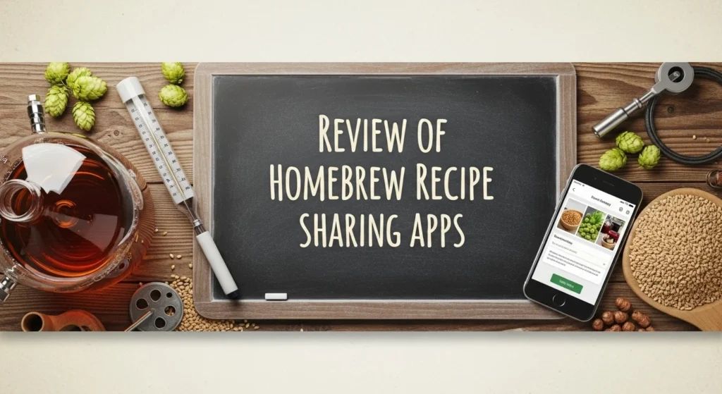 Review of homebrew recipe sharing apps