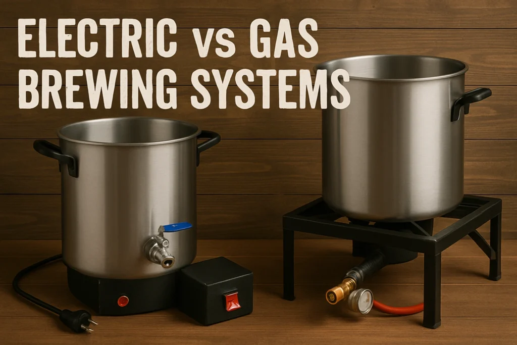 Electric vs Gas Brewing Systems