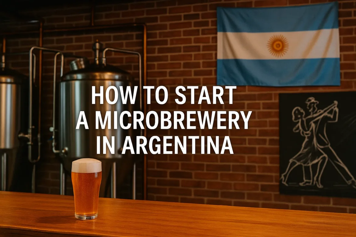Microbrewery in Argentina