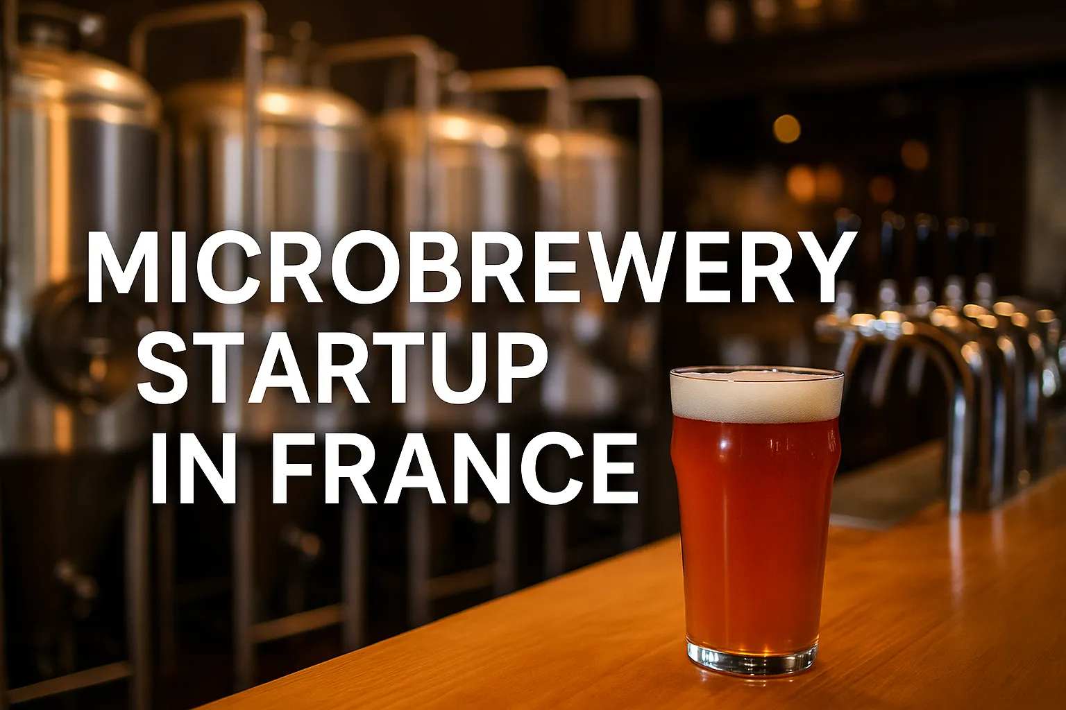 Microbrewery in France