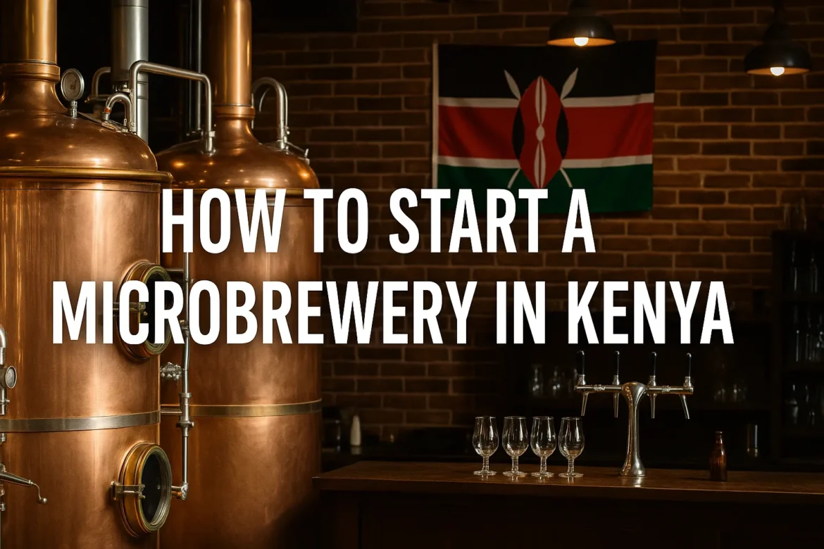 Microbrewery in Kenya