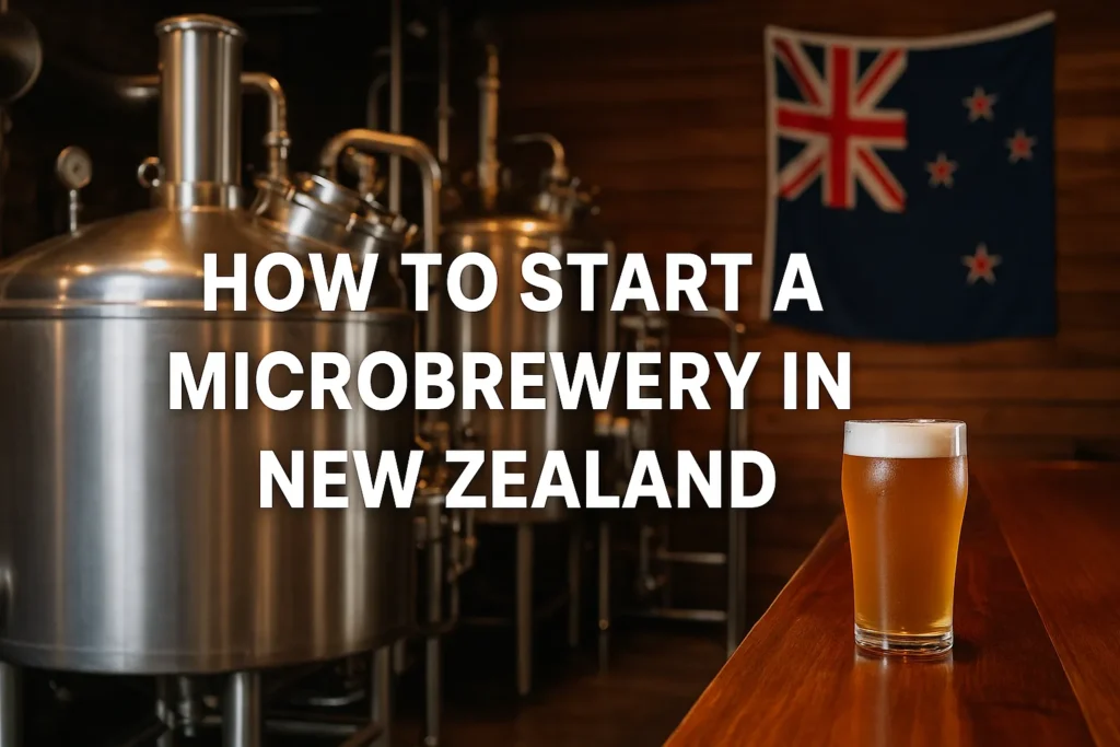 Microbrewery in New Zealand