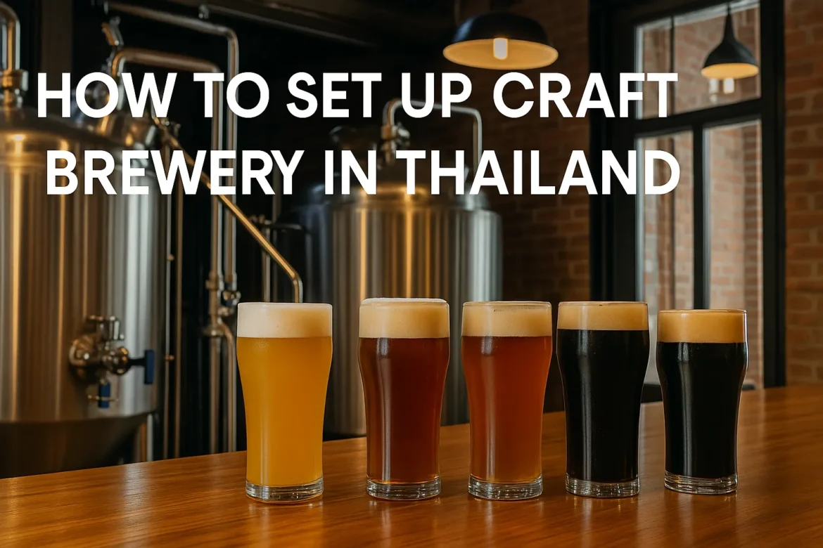 Craft Brewery in Thailand