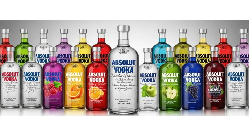 Absolut Vodka Flavors