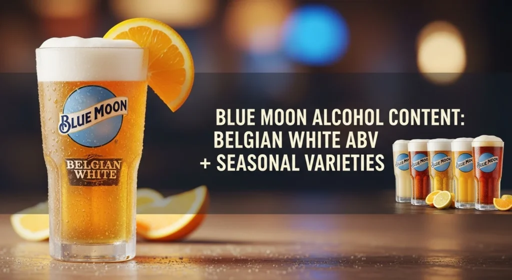 Blue Moon Alcohol Content