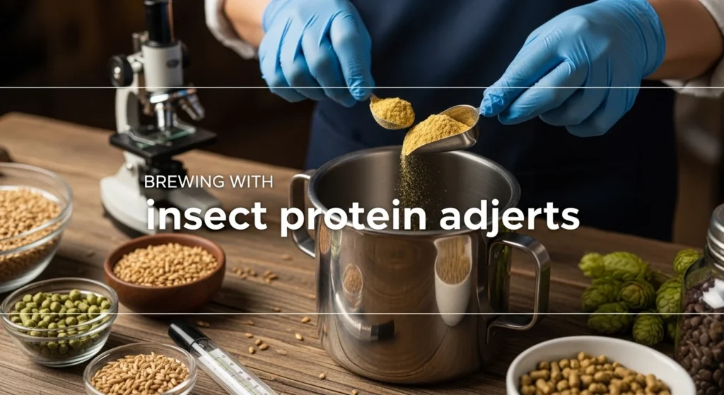Brewing with Insect Protein Adjuncts