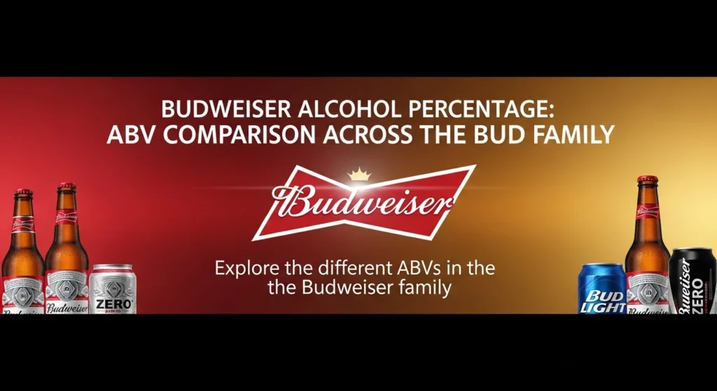Budweiser Alcohol Percentage