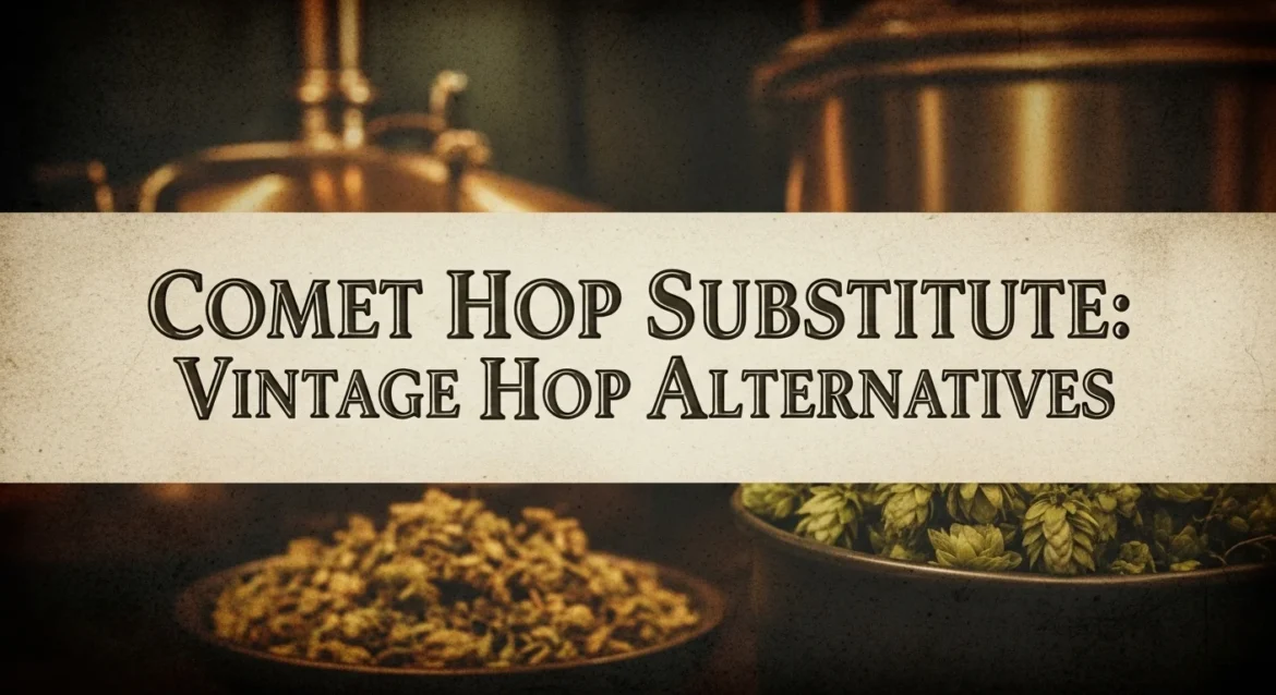 Comet Hop Substitute Vintage Hop Alternatives