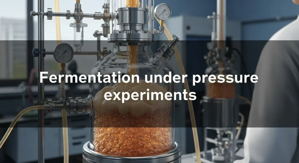 Fermentation Under Pressure Experiments