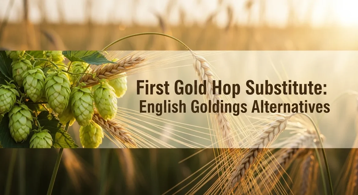 First Gold Hop Substitute English Goldings Alternatives