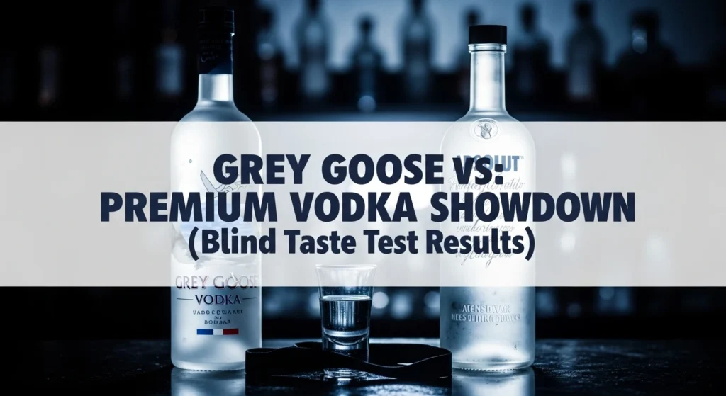 Premium Vodka Showdown Blind Taste Test Results