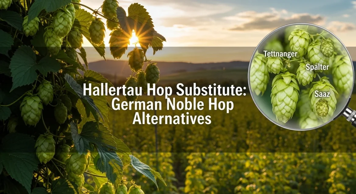 Hallertau Hop Substitute German Noble Hop Alternatives
