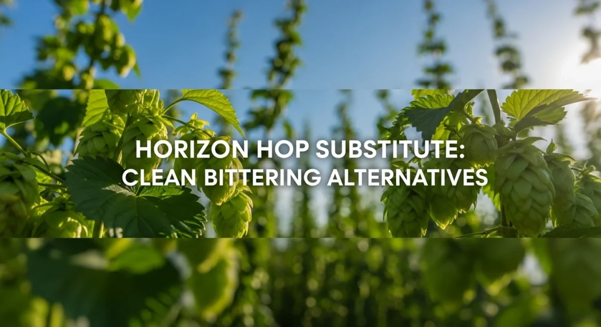 Horizon Hop Substitute Clean Bittering Alternatives