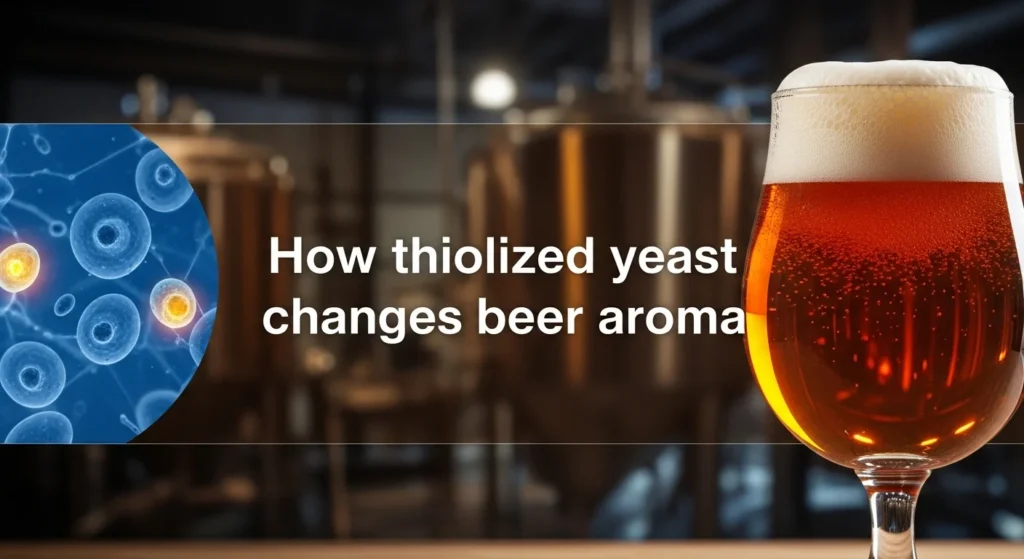 How Thiolized Yeast Changes Beer Aroma