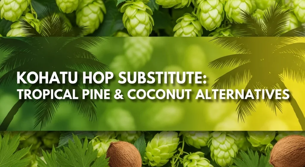 Kohatu Hop Substitute