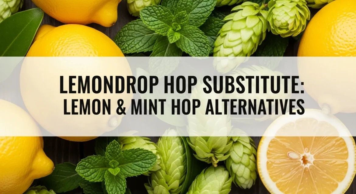 Lemondrop Hop Substitute Lemon & Mint Hop Alternatives