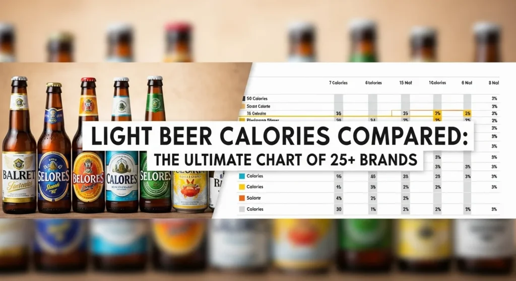 Light Beer Calories Compared