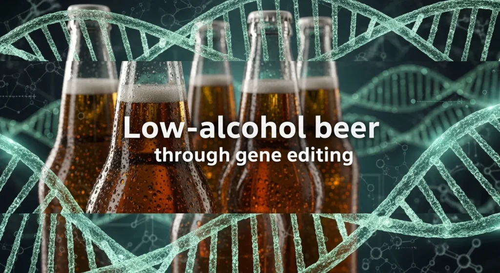 Alcohol Beer Through Gene Editing
