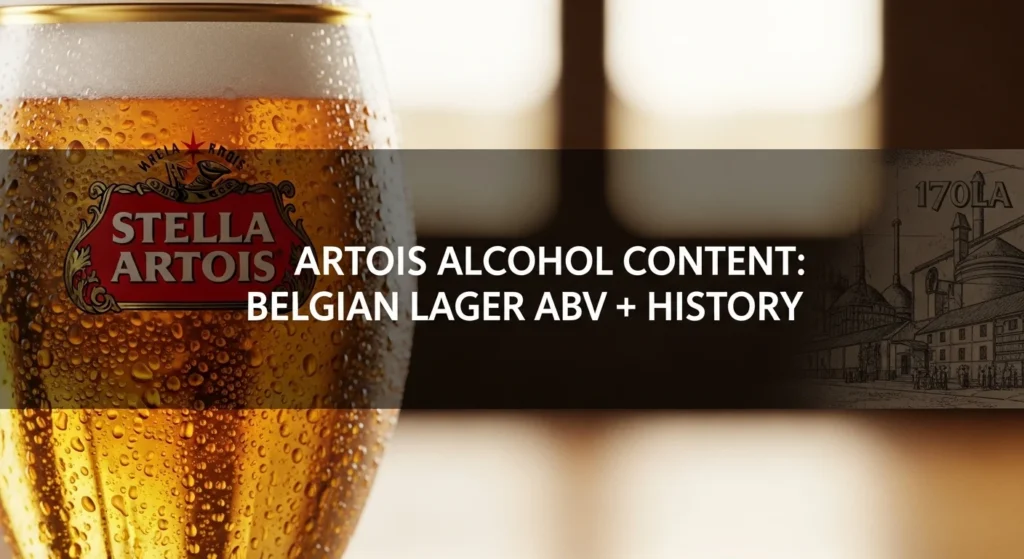Stella Artois Alcohol Content